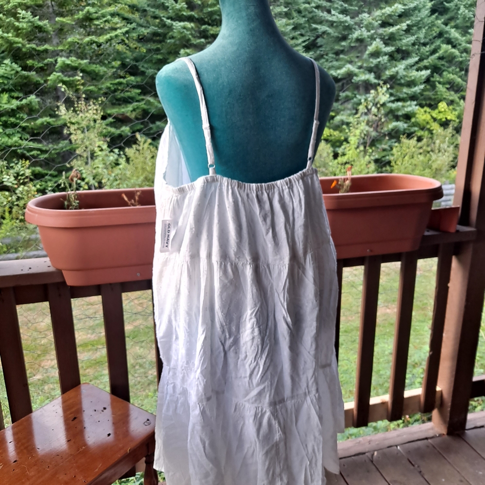 Old Navy White Midi Dress - Picture 2 of 5